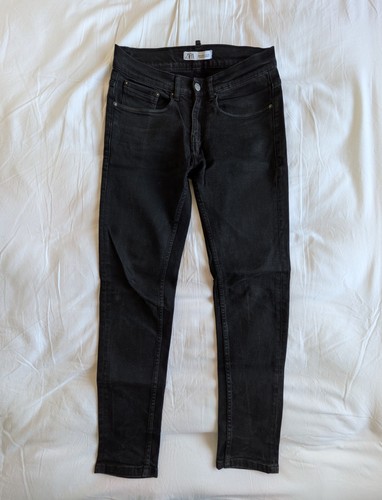 Jeans uomo zara nero slim - uomo,