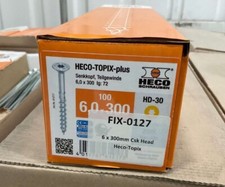 100 pezzi HECO Topix 6x 300 mm