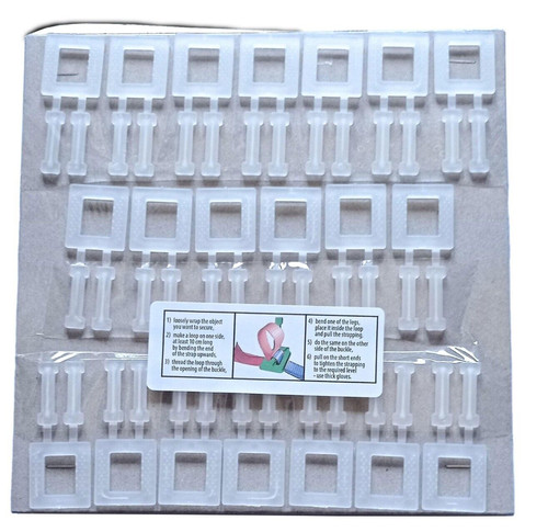 Kit reggiatura pallet bianco - kit,