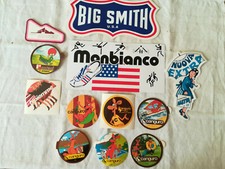 LOTTO 39 ADESIVI TUTTI DIVERSI anni 70/80