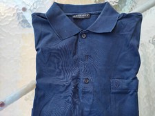 POLO DA UOMO DI COLORE BLU, MARCA BRAMANTE, TG XL