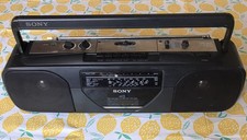 Radio Registratore SONY CFS-201L Portatile Batteria/corrente RADIO TAPE
