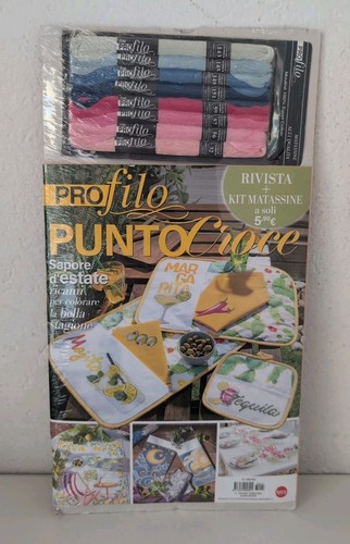 Rivista profilo punto croce - punto, n
