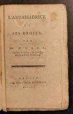 Von moser carl - carl, friedrich