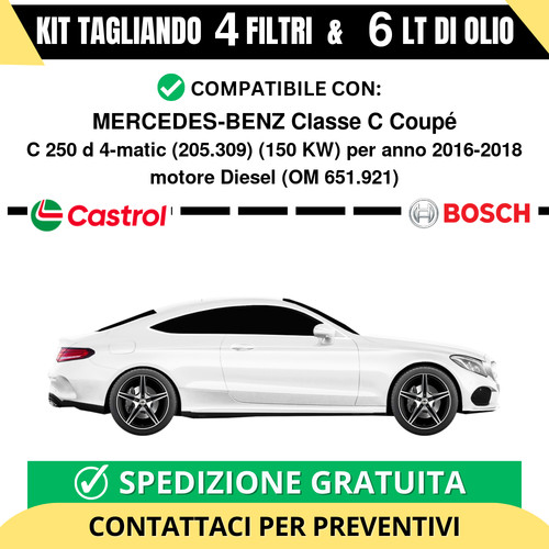 Tagliando per mercedes - tagliando, mercedes-benz