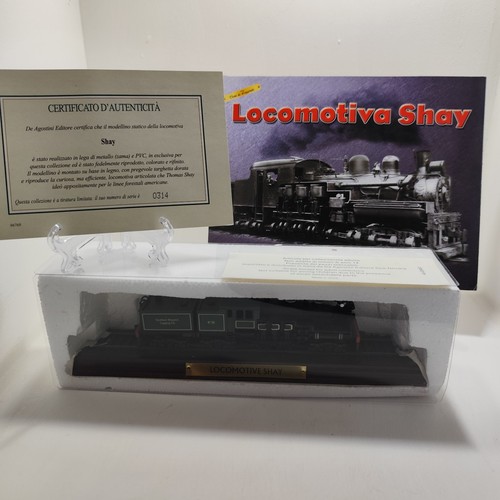 Modello treno locomotiva shay - modello,