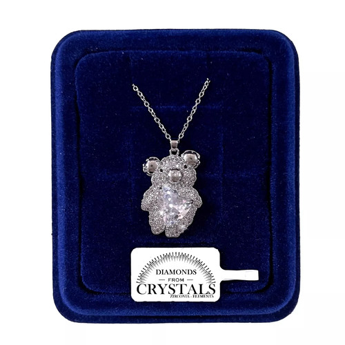 Collana orsetto con cuore - collana,