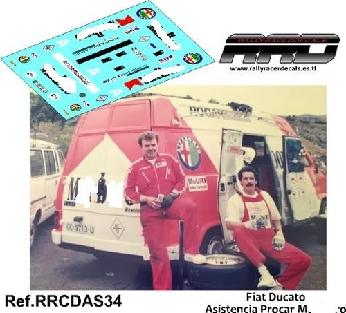 Decal calca fiat ducato - decal/calca,