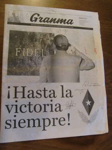 Giornale raro granma special - granma,