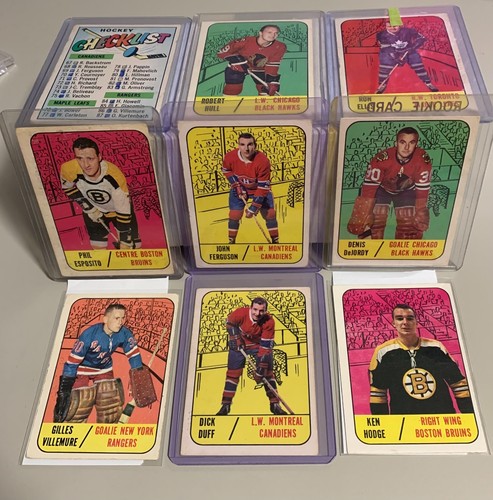 1967 topps hockey - 1967-68,