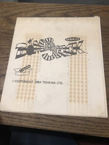 Manuale tehkan bomb jack - tehkan,