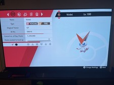 Shiny Victini Pokemon Spada e