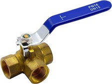 Valvola a Sfera a 3 Vie, DN15