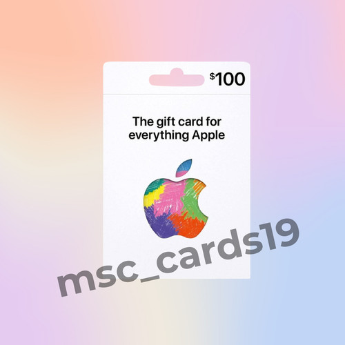 Apple gift card - card, digital