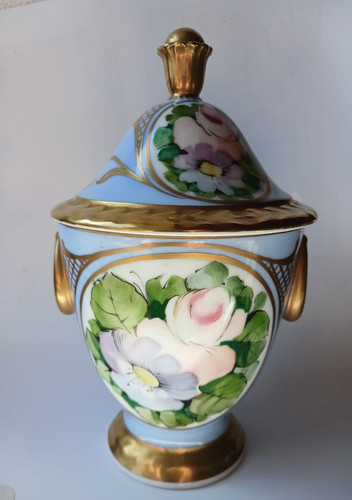 Vaso porcellana dipinto a - vaso,
