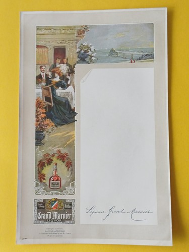Grand menu liqueur - menu,
