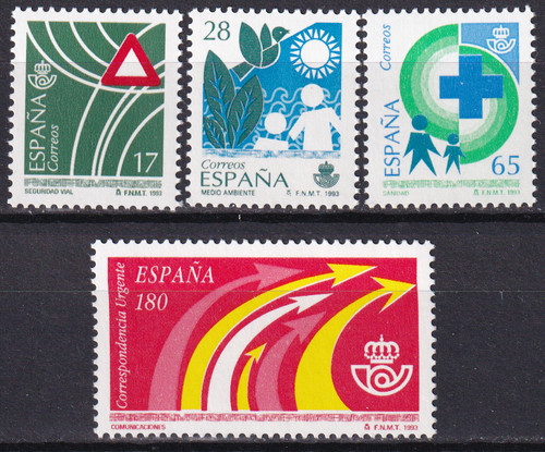 Spagna 1993 edifil 3237 - 1993, 3237/40
