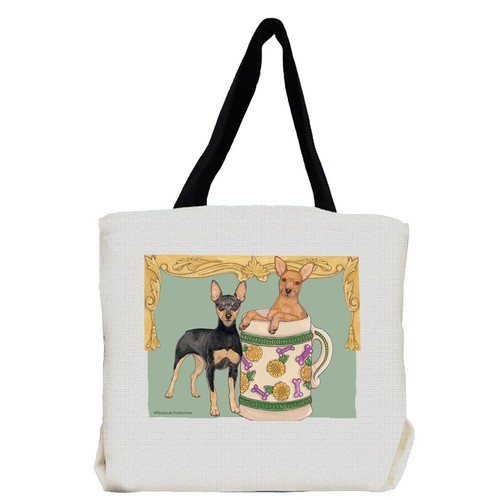 Miniatura pincher tote bag - miniatura,