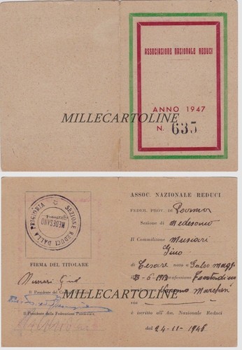Militari prigionieri 1947 - militari, prigionieri: