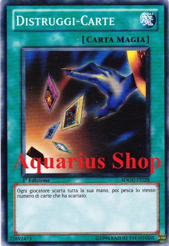 Distruggi carte 1 - distruggi, 1°