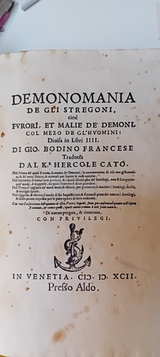 Demonomania degli stregoni - demonomania,