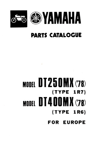 Yamaha 250 400 typ - (mx),