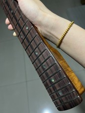 Collo chitarra acero fiamma