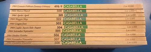 Casabella annata completa - casabella,