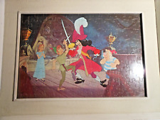 PETER PAN VS HOOK UNCINO PUZZLE ANNI 70 INCORNICIATO 70'S FRAME PICTURE VINTAGE