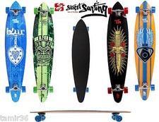 Streesurfing Longboard Completo Blur Skateboard Originale Nuovo