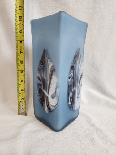 Vaso vetro baijab blu - baijab, ~10"