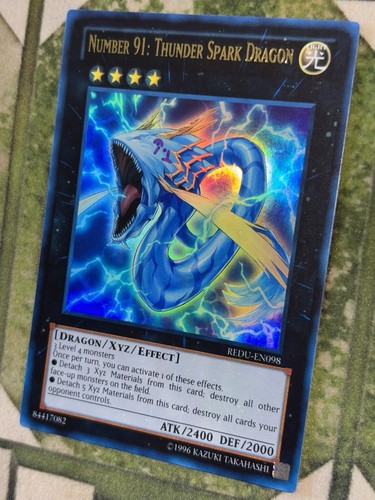 Yugioh numero thunder - yugioh,