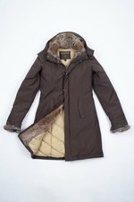Woolrich piumino donna marrone