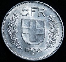 Svizzera 1933 5 Franchi