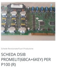 SCHEDA PROMELIT 6 INT. DIGIT+6 INT. BCA PROGETTO 100/128/300 MEDIUM LARGE (DSIB)