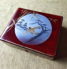 Scatola portagioie Giapponese in laccato primi '900 