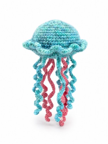 Pupazzo uncinetto medusa - ,