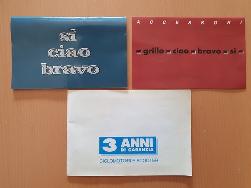 Piaggio ciao bravo manuale - bravo,