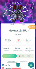 Mewtwo Corazzato - 100% Lucky