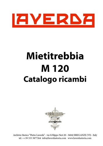 Mietitrebbia laverda 120 - laverda,