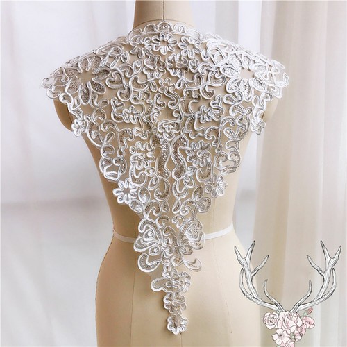 Abito sposa ricamato con - ricamato,