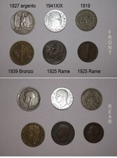 5  LIRE Aquilotto Aquilino 1927 Regno IMPERO  Argento AG  20  10 5 cent 1919