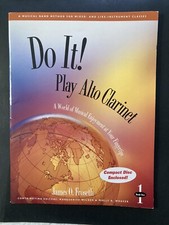 Fallo! Clarinetto Alto Band Method Bk 1 con CD Nuovo!