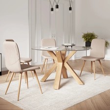 Tavolo rotondo 130 cm piano in
