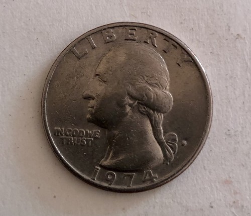 Quarter dollar 1974 circolato - quarter,