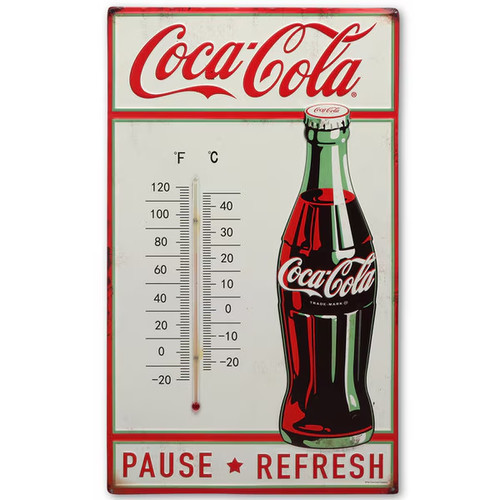 Termometro parete coca cola - termometro,