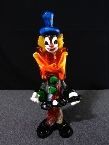 Sculpture statue clown - clown, en
