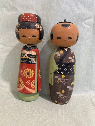 Bambola kokeshi set pezzi - bambola, 2