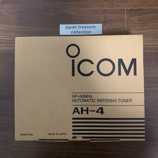 Sintonizzatore antenna automatico ICOM HF + 50MHz AH-4 AH4 funzionante testato con scatola nuovo Giappone