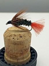 Mosca Pesca Prime Collezione Arancione Targhetta Ninfa 12 Confezione Misura 10